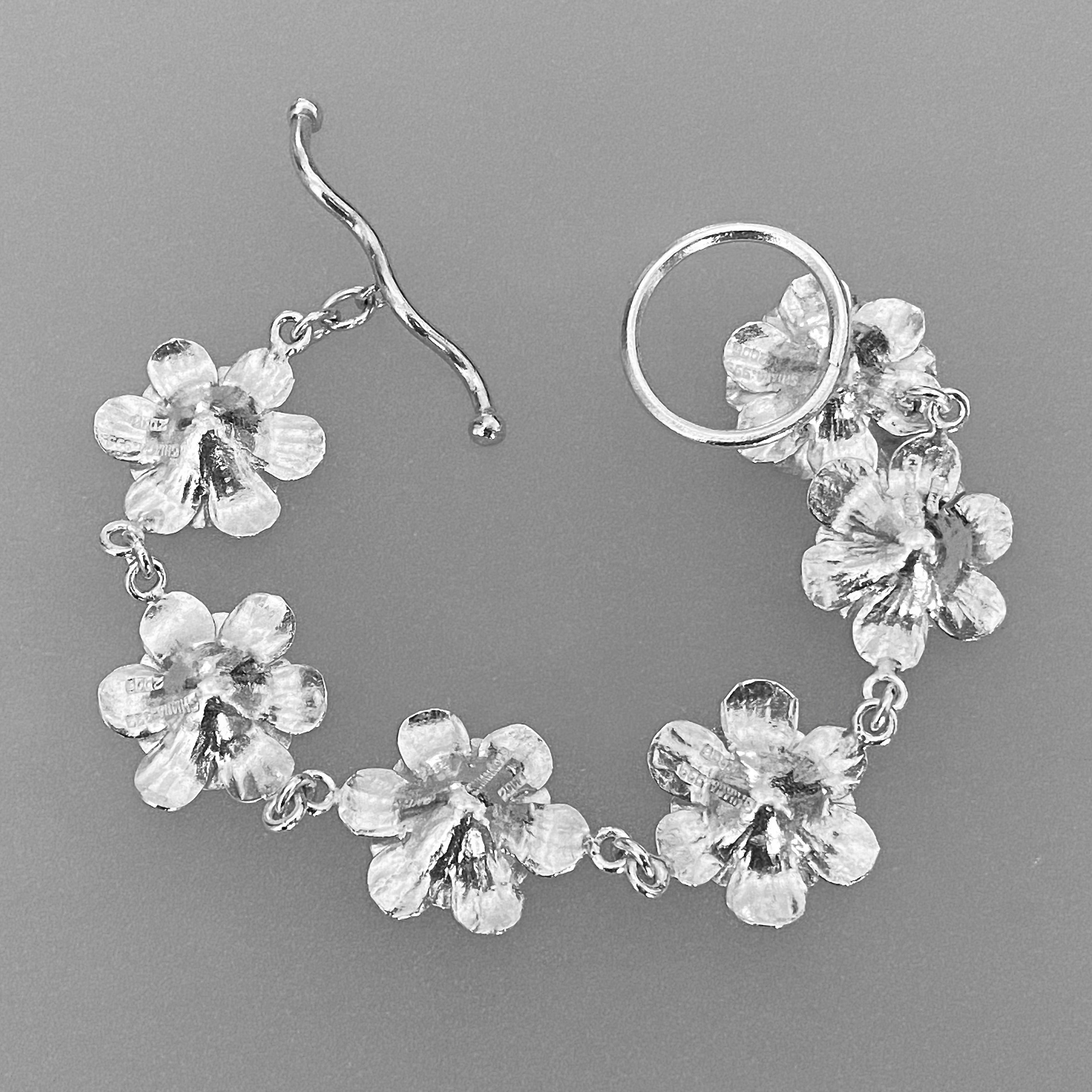 Park Avenue Orchard - Gold Flower Bracelet - Paparazzi Accessories –  Bejeweled Accessories By Kristie