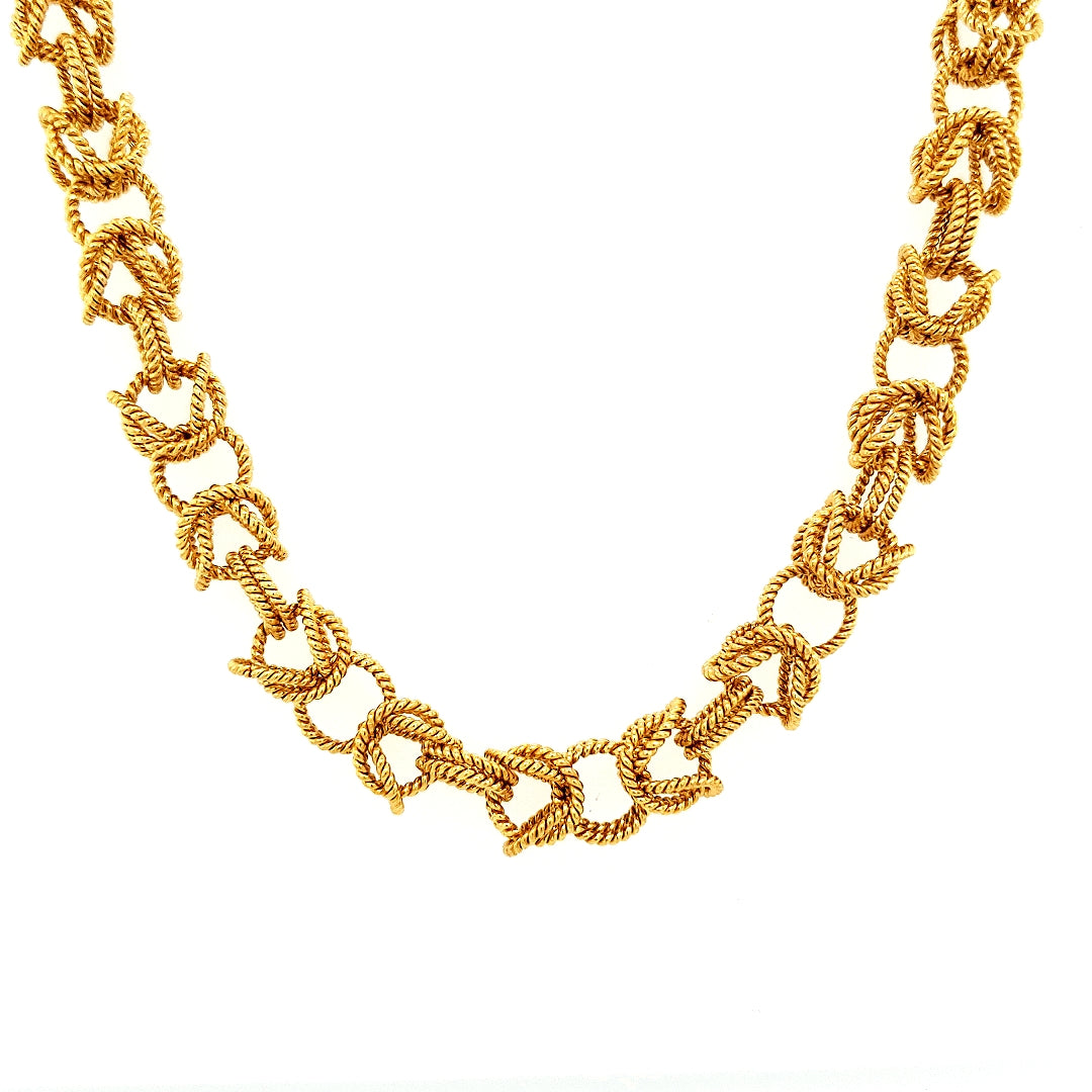 Byzantine gold deals chain 24k